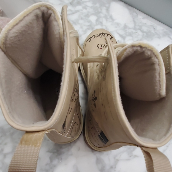 Chic combat boots 🗼 that I purchased in Paris - Picture 6 of 8